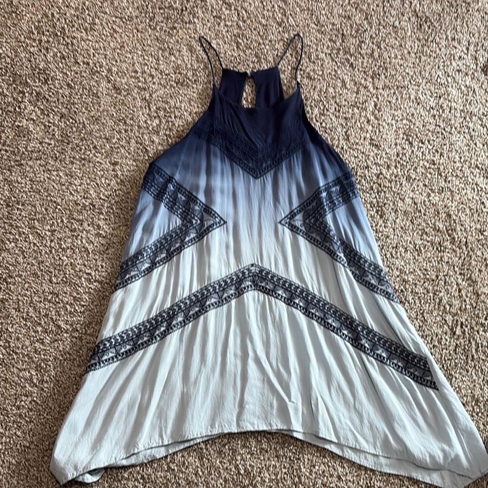 Stylish Blue and White Women's Top/dress